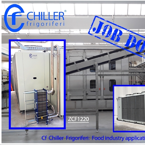Chiller ZCF1220 per industria alimentare