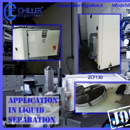 ZCF130 water chiller: chemical application